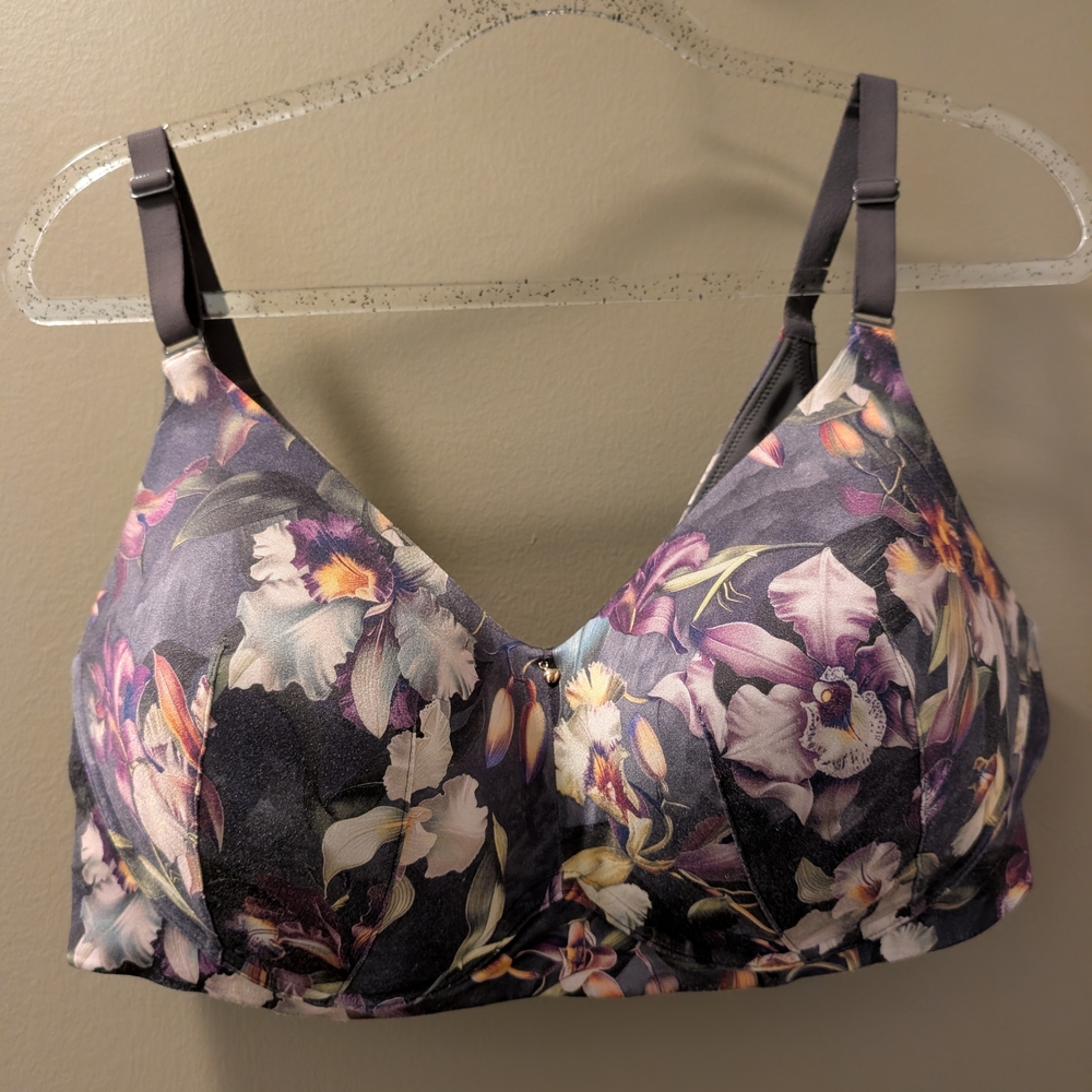 Cacique Orchid Fantasy Backsmoother Wireless Bra